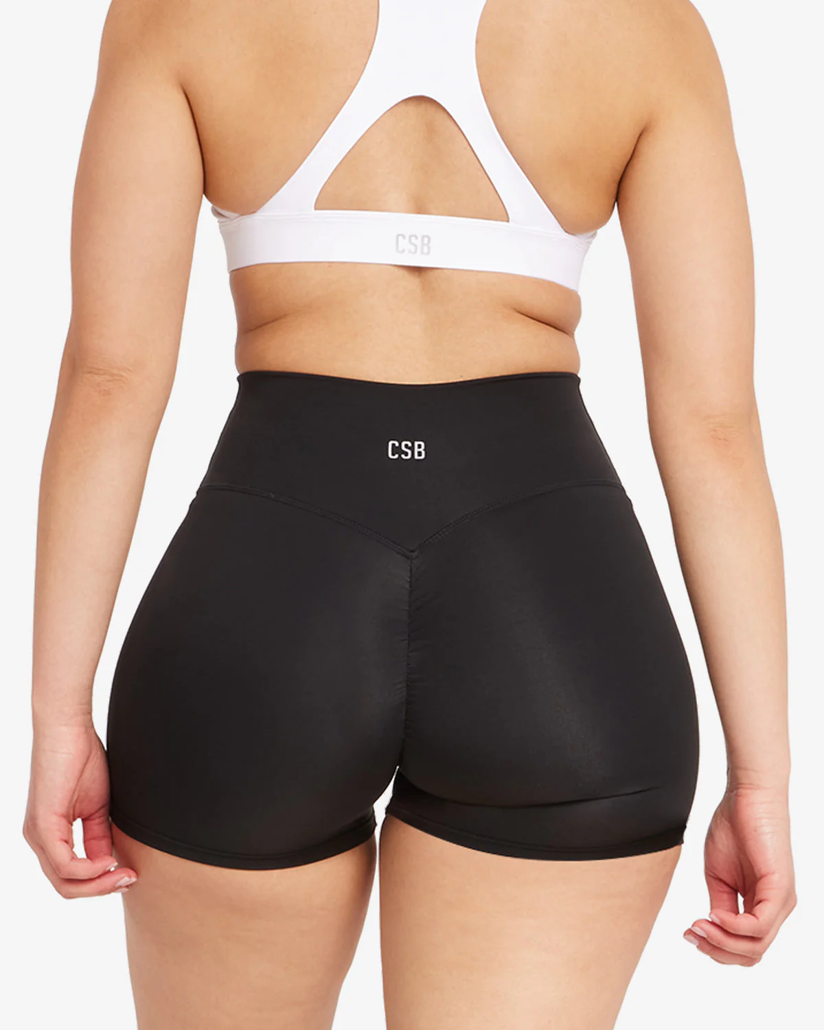 Activluxe Scrunch Shorts 4" | Black - Image 10