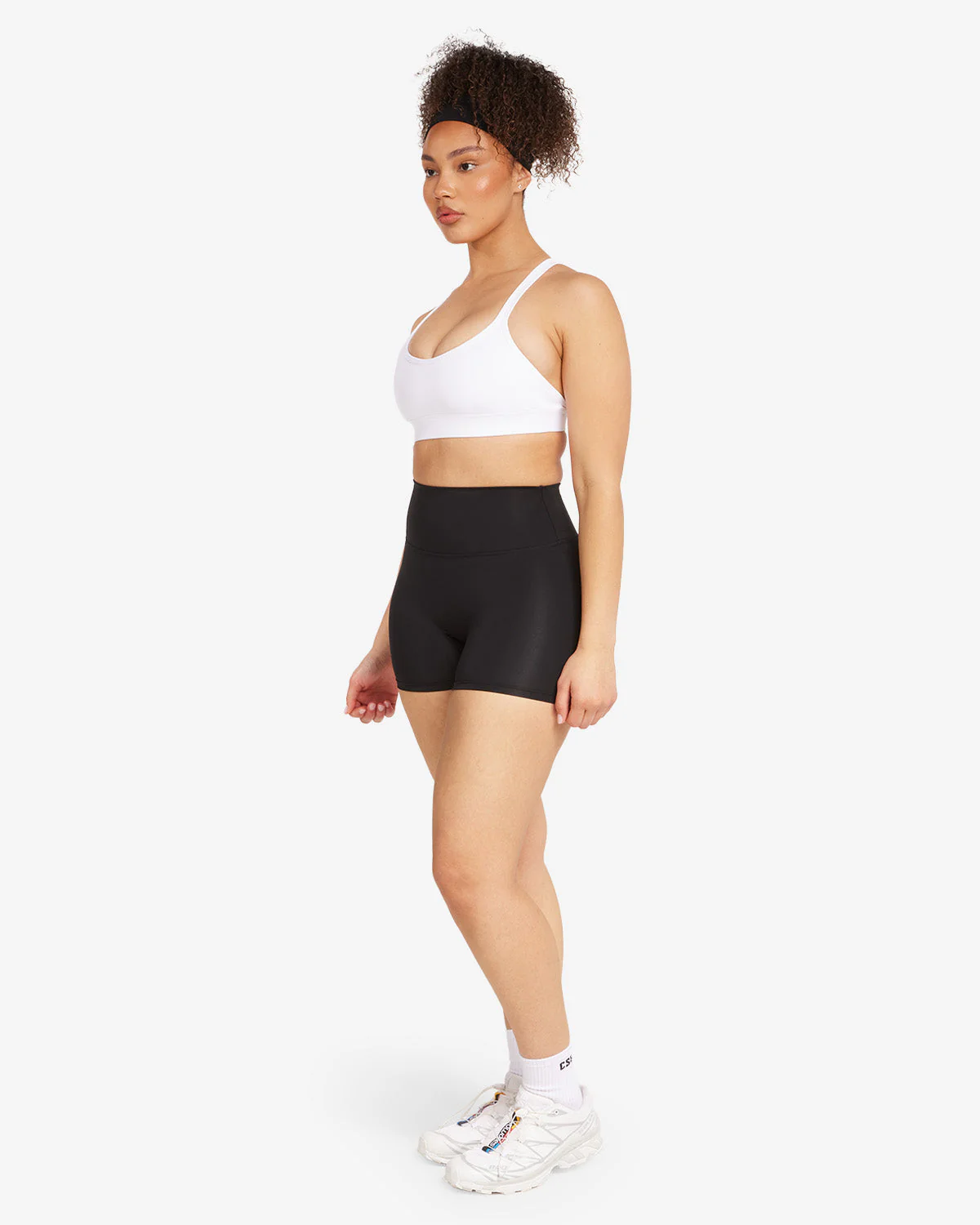 Activluxe Scrunch Shorts 4" | Black - Image 11