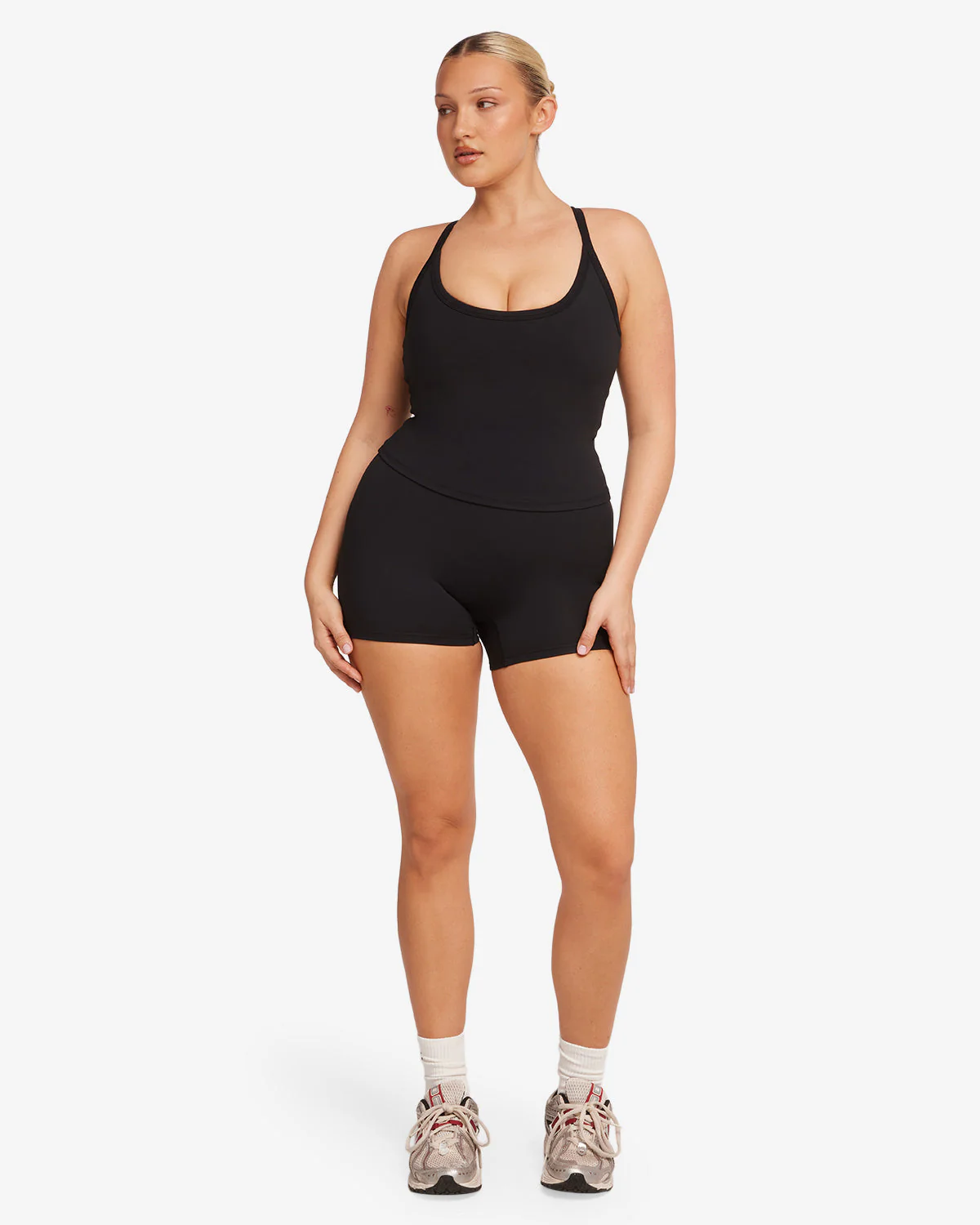 Activluxe Scrunch Shorts 4" | Black - Image 6