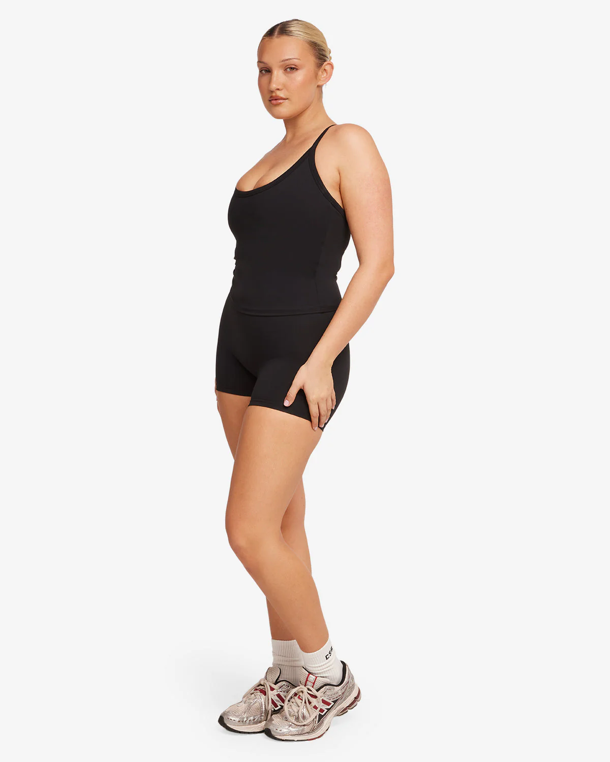 Activluxe Scrunch Shorts 4" | Black - Image 8