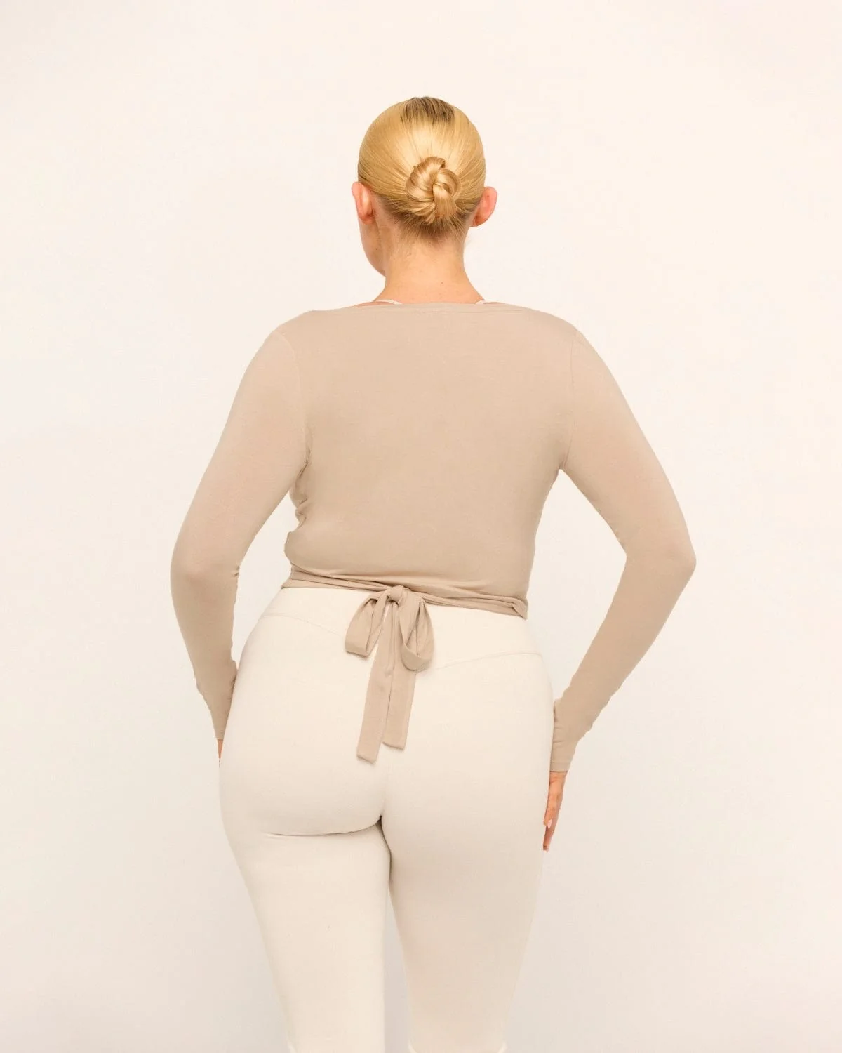 Ballet Wrap Top | Fawn - Image 5
