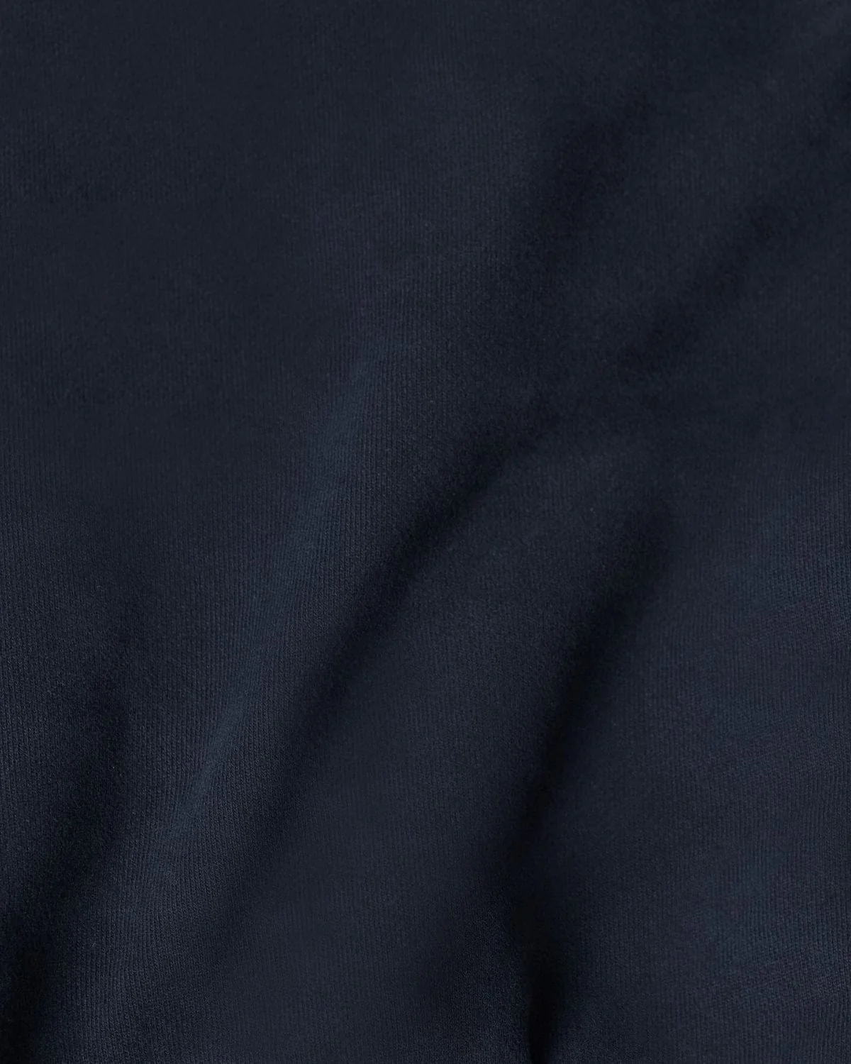 Cropped Zip Hoodie | Deep Navy - Image 7