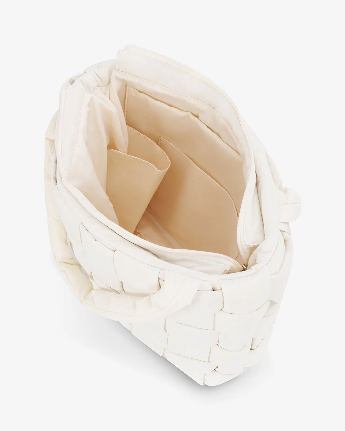 Puffer Tote Bag | Vanilla - Image 5
