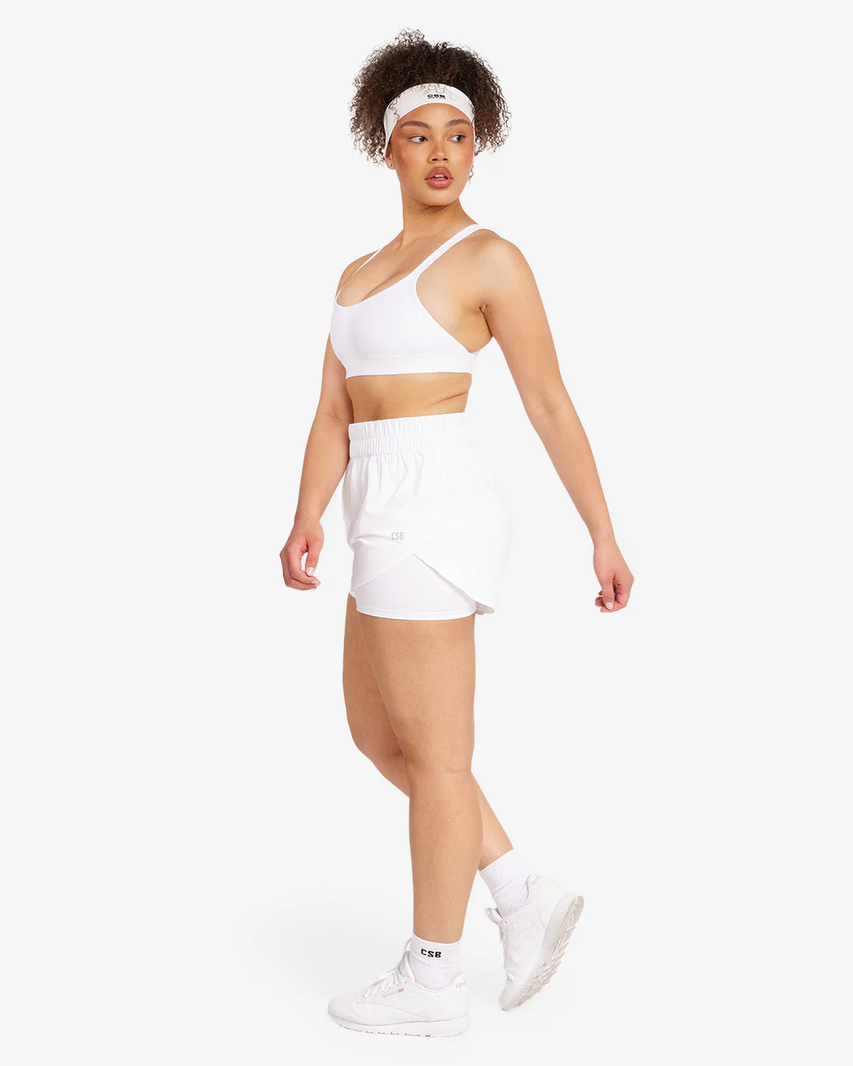 CSB Run Shorts | White - Image 20
