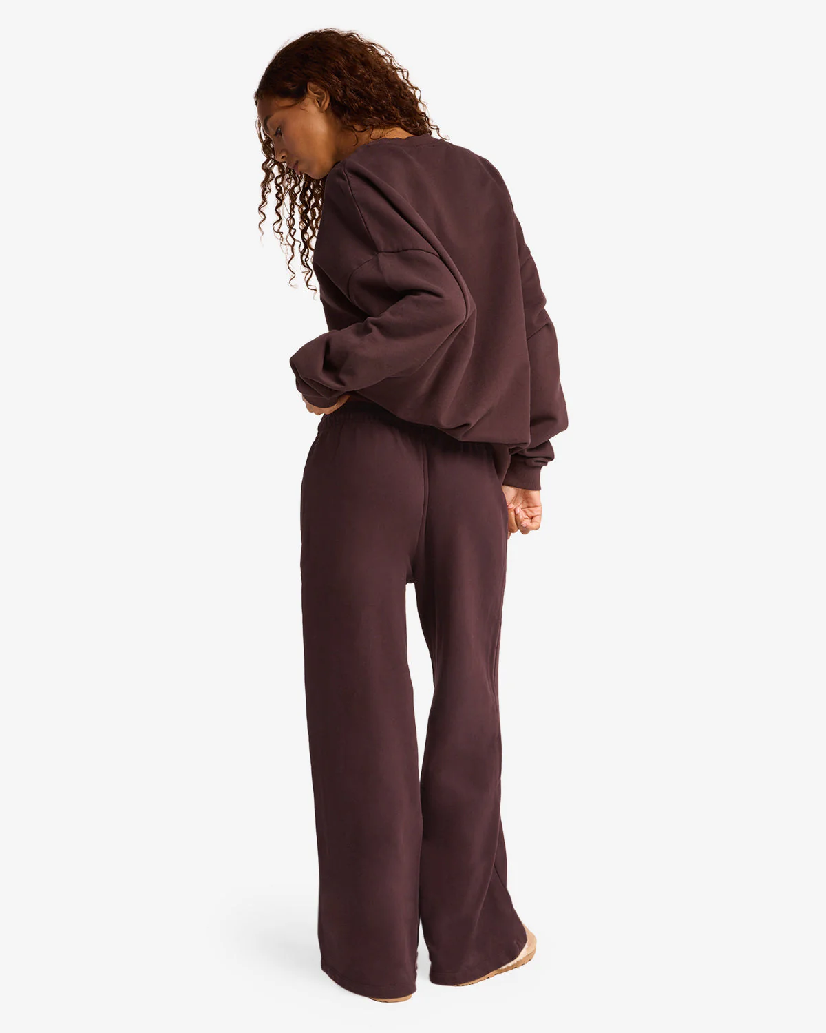 CSB Wide Leg Sweatpant | Espresso - Image 7
