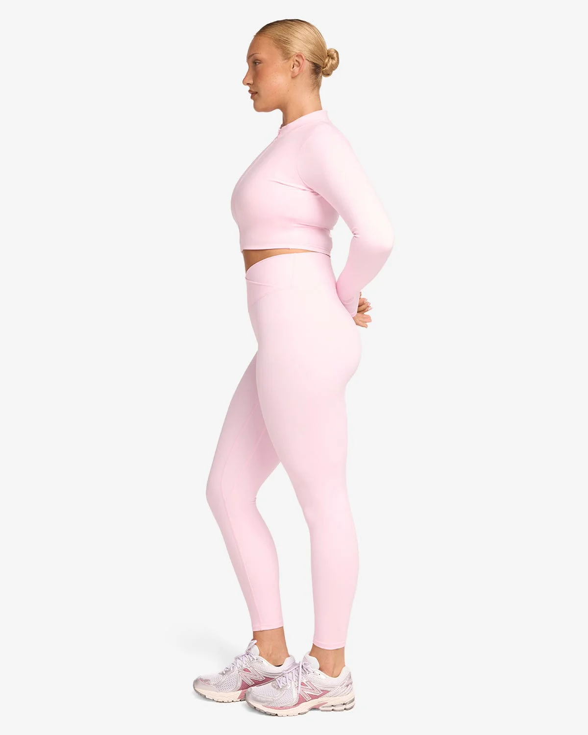Fade Crossover Leggings | Blossom - Image 4