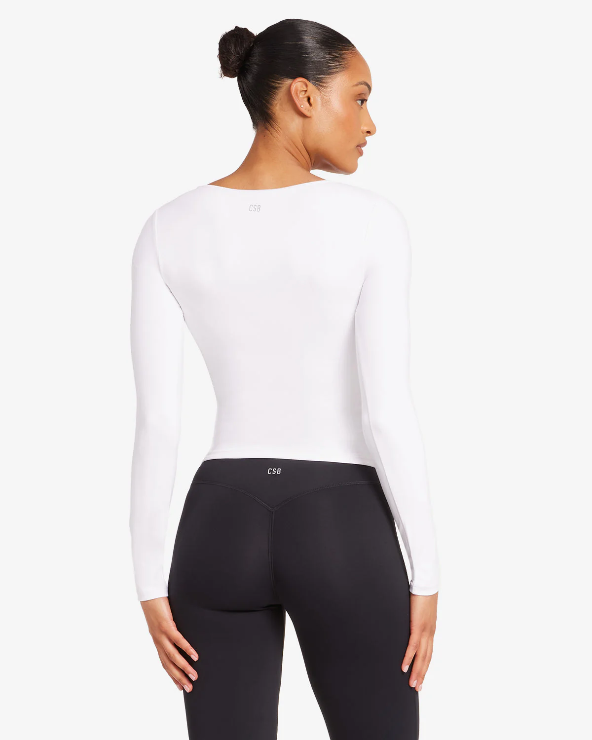 Form Alina Long Sleeve Top | White - Image 8