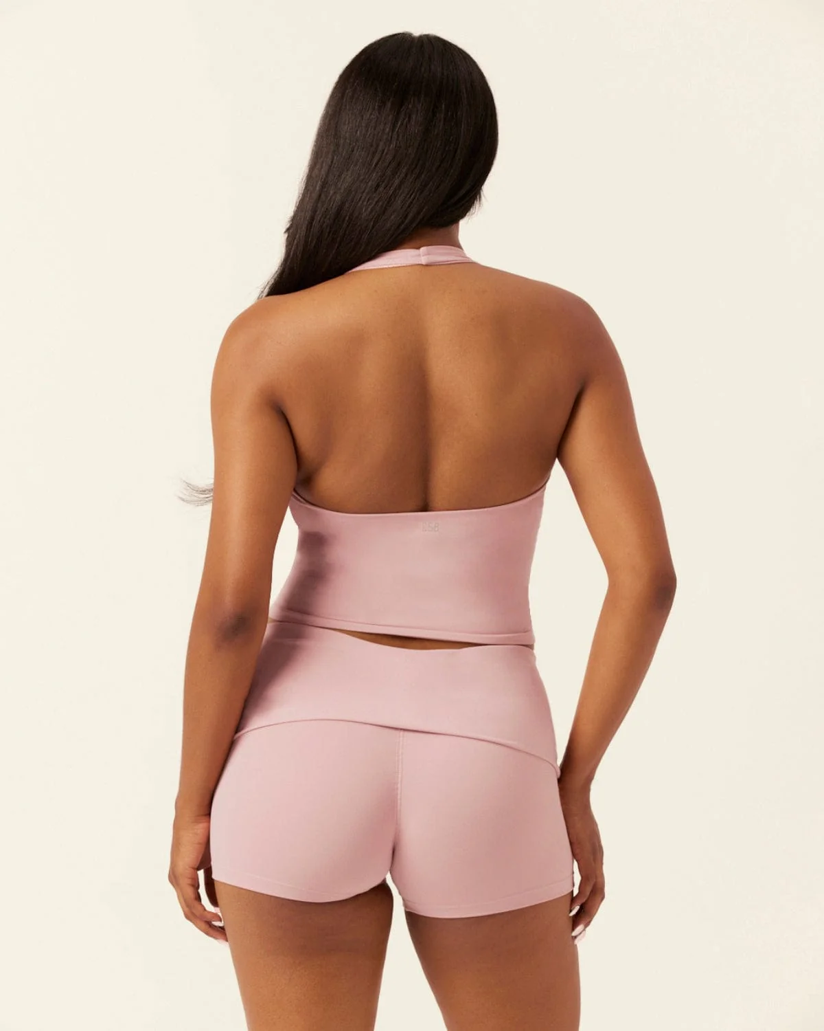 Form Invisible Scrunch Fold Over Shorts 3" | Dusty Pink - Image 8