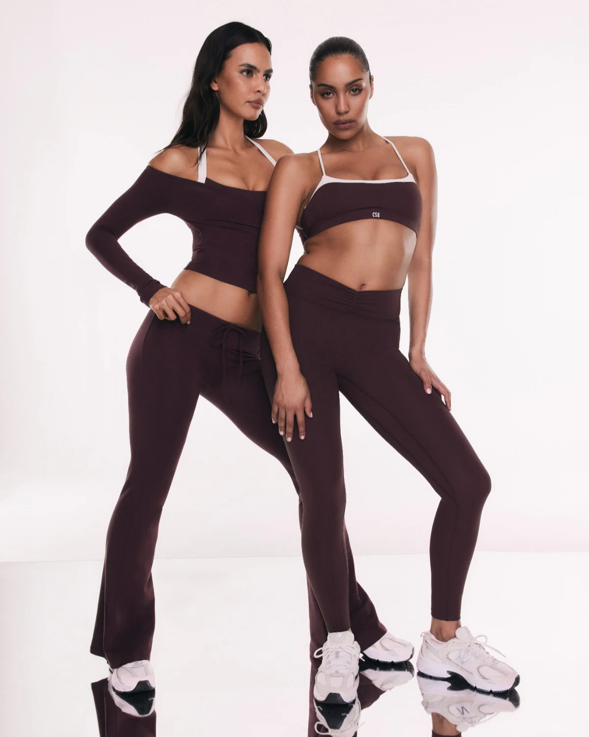 Form Gather Waist Leggings | Espresso