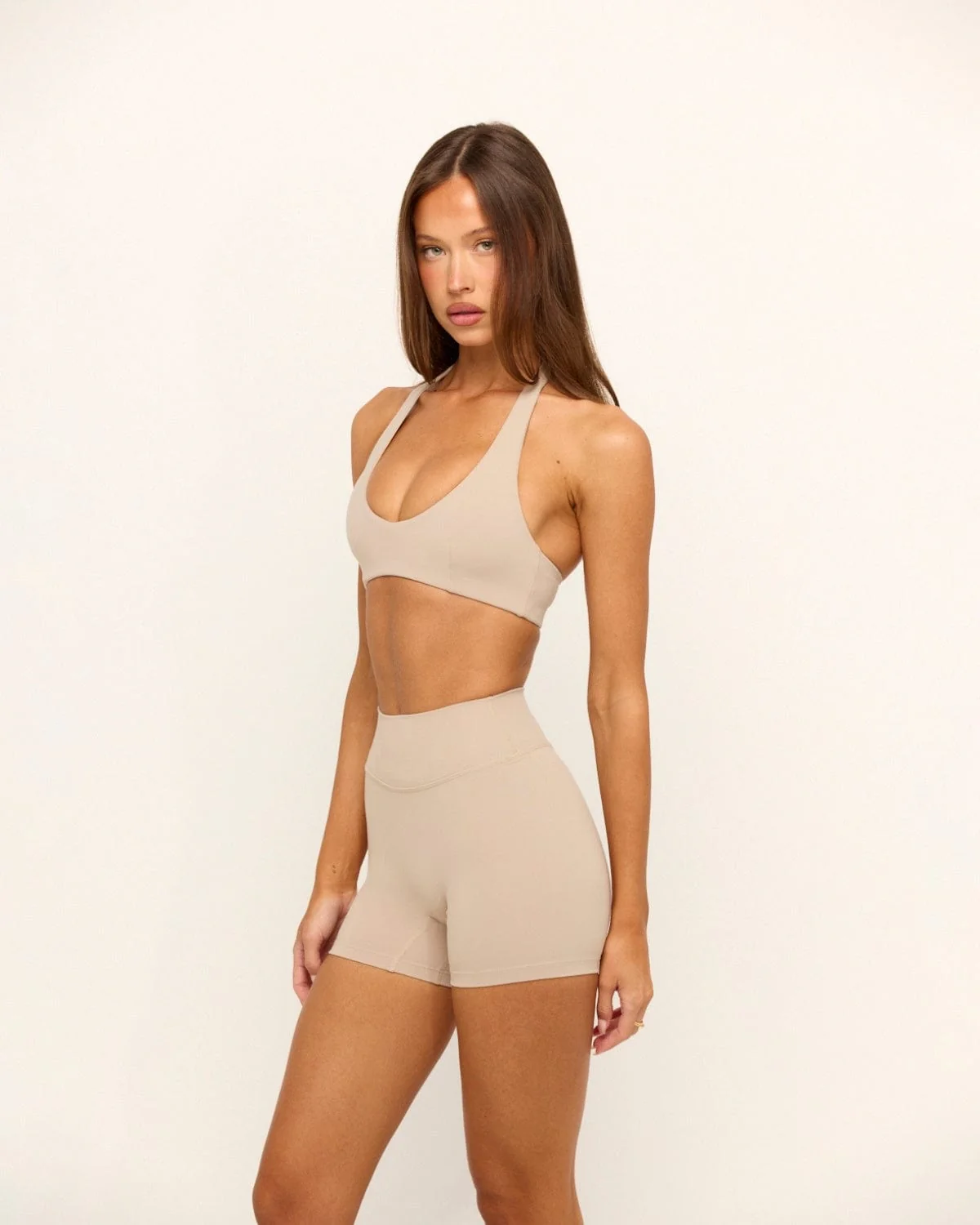 Form Halter Crop | Fawn - Image 3
