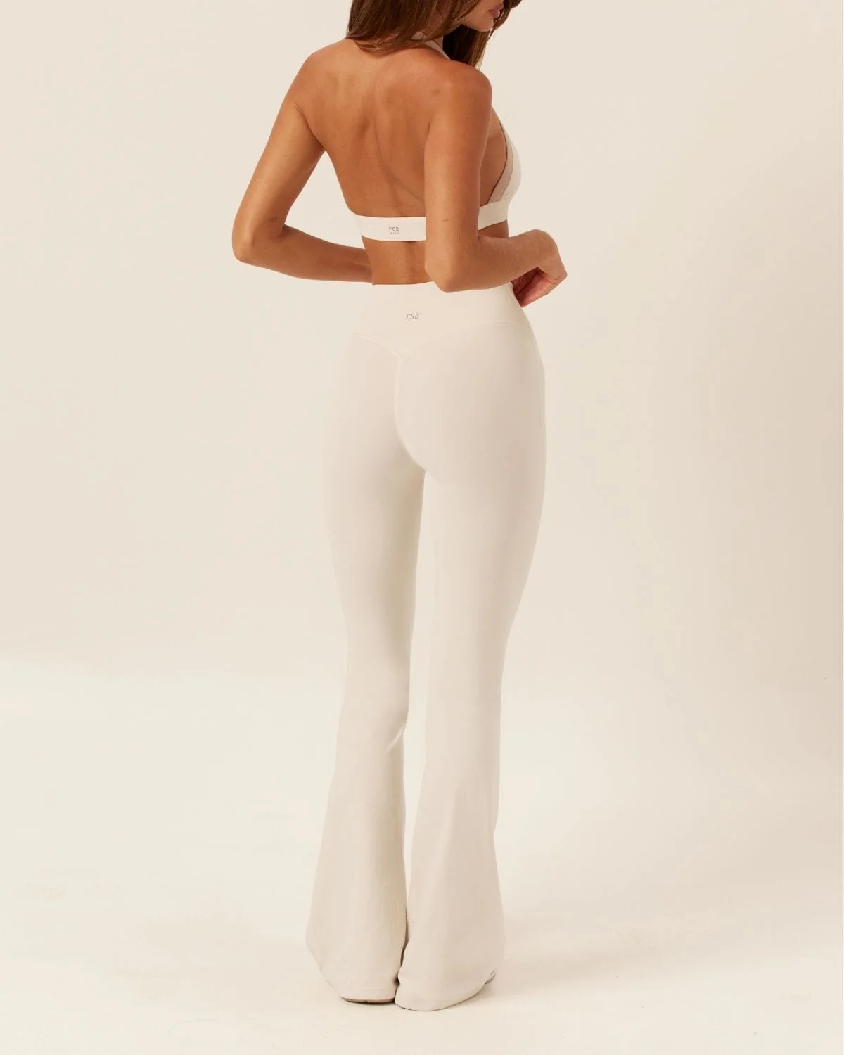 Form Invisible Scrunch Flare Leggings Tall | Vanilla - Image 5