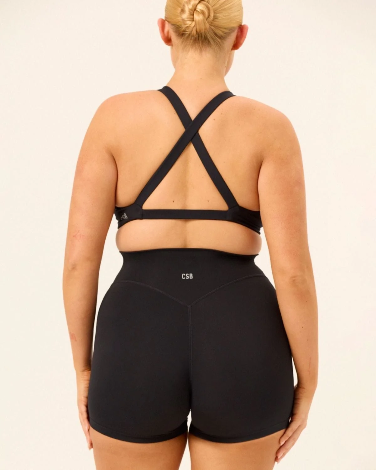 Form Invisible Scrunch High Waist Shorts 5" | Black - Image 5
