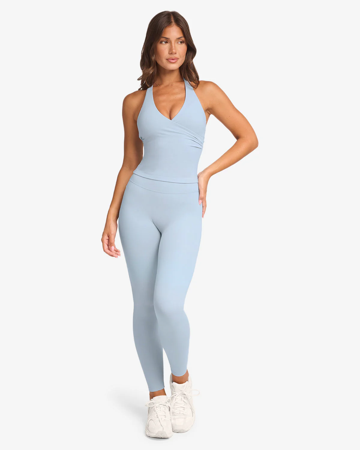 Form Invisible Scrunch Leggings | Dusty Blue - Image 7