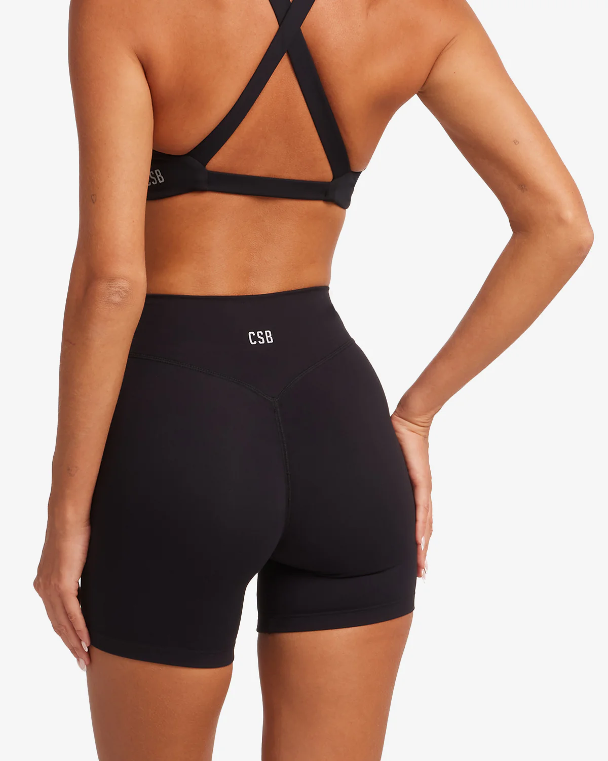 Form Invisible Scrunch Shorts 5" | Black - Image 16