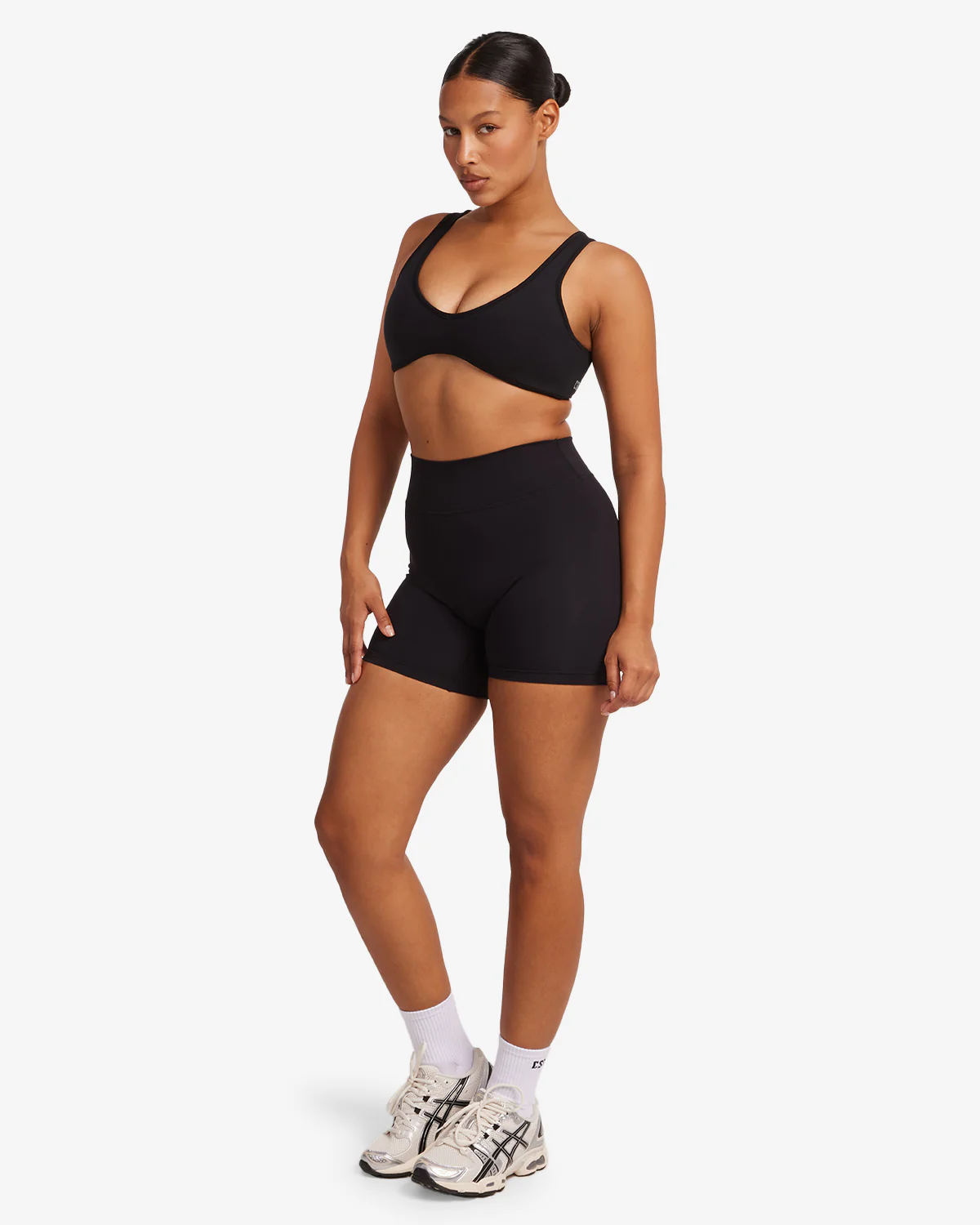 Form Invisible Scrunch Shorts 5" | Black - Image 20