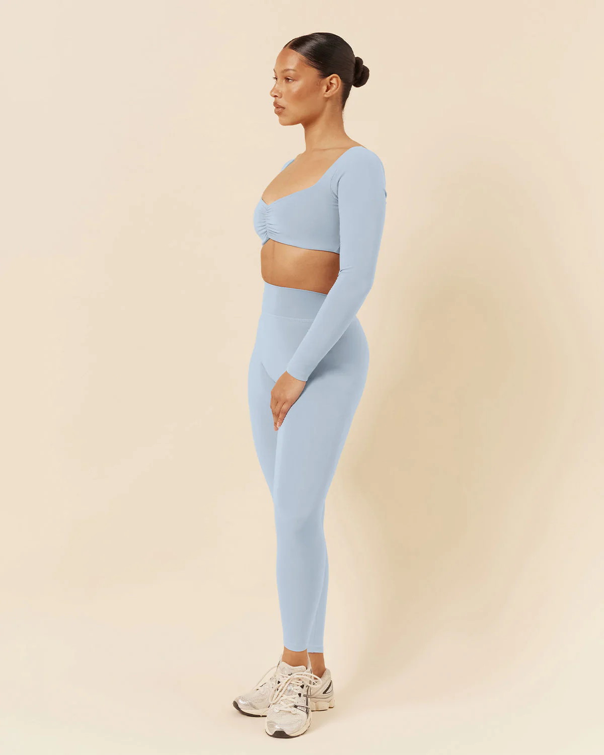 Form Margo Long Sleeve Top | Dusty Blue - Image 7