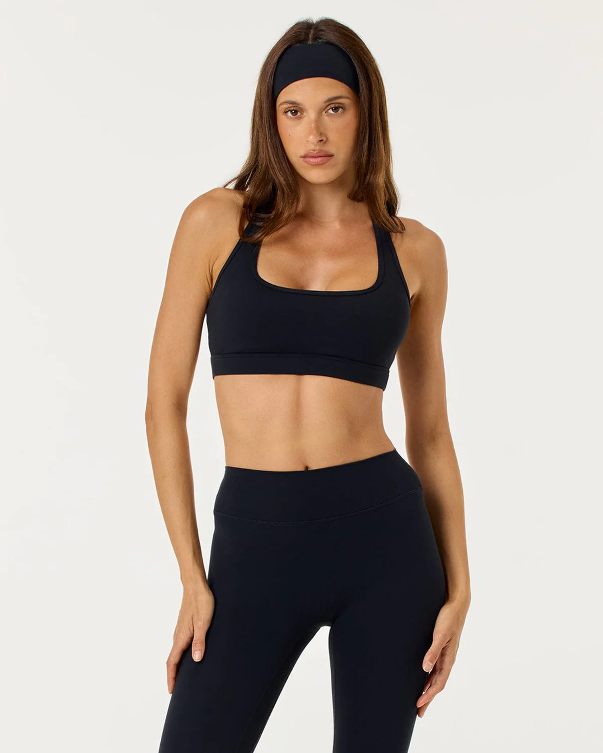 Form Racerback Crop | Black - Image 2