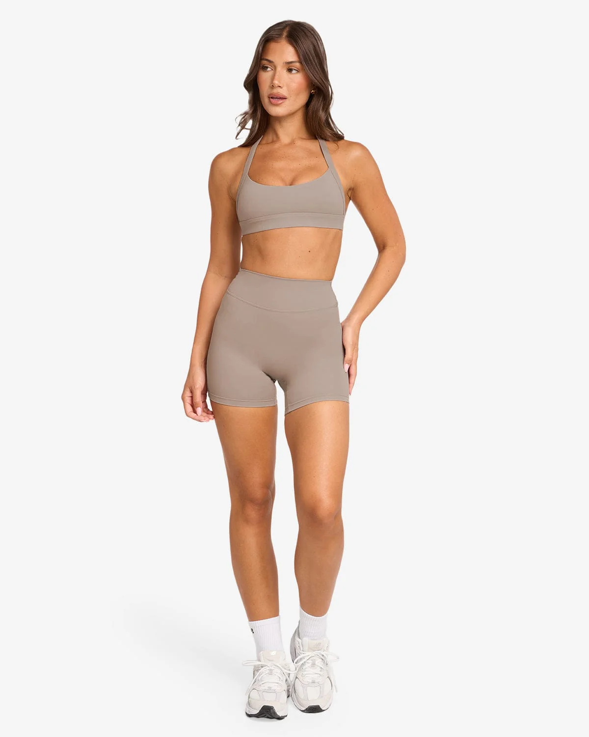 Form V Waist Shorts 5" | Latte - Image 4