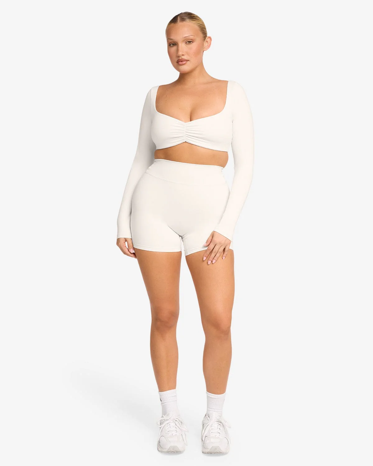 Form V Waist Shorts 5" | Vanilla - Image 14