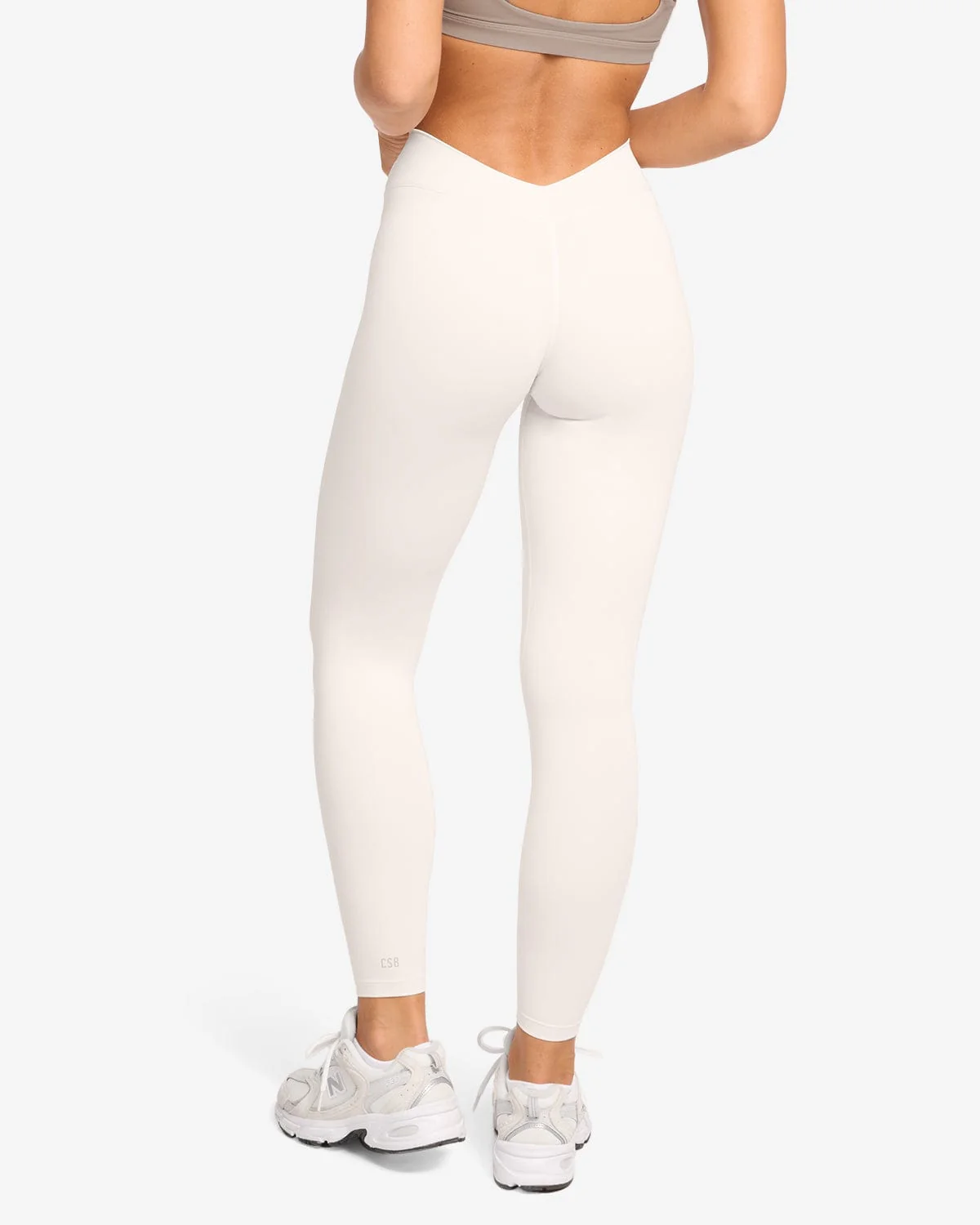 Form V Waist Leggings | Vanilla - Image 2