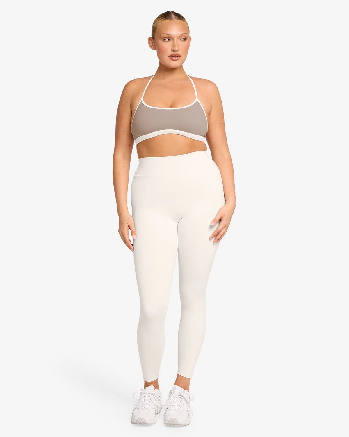 Form V Waist Leggings | Vanilla - Image 6