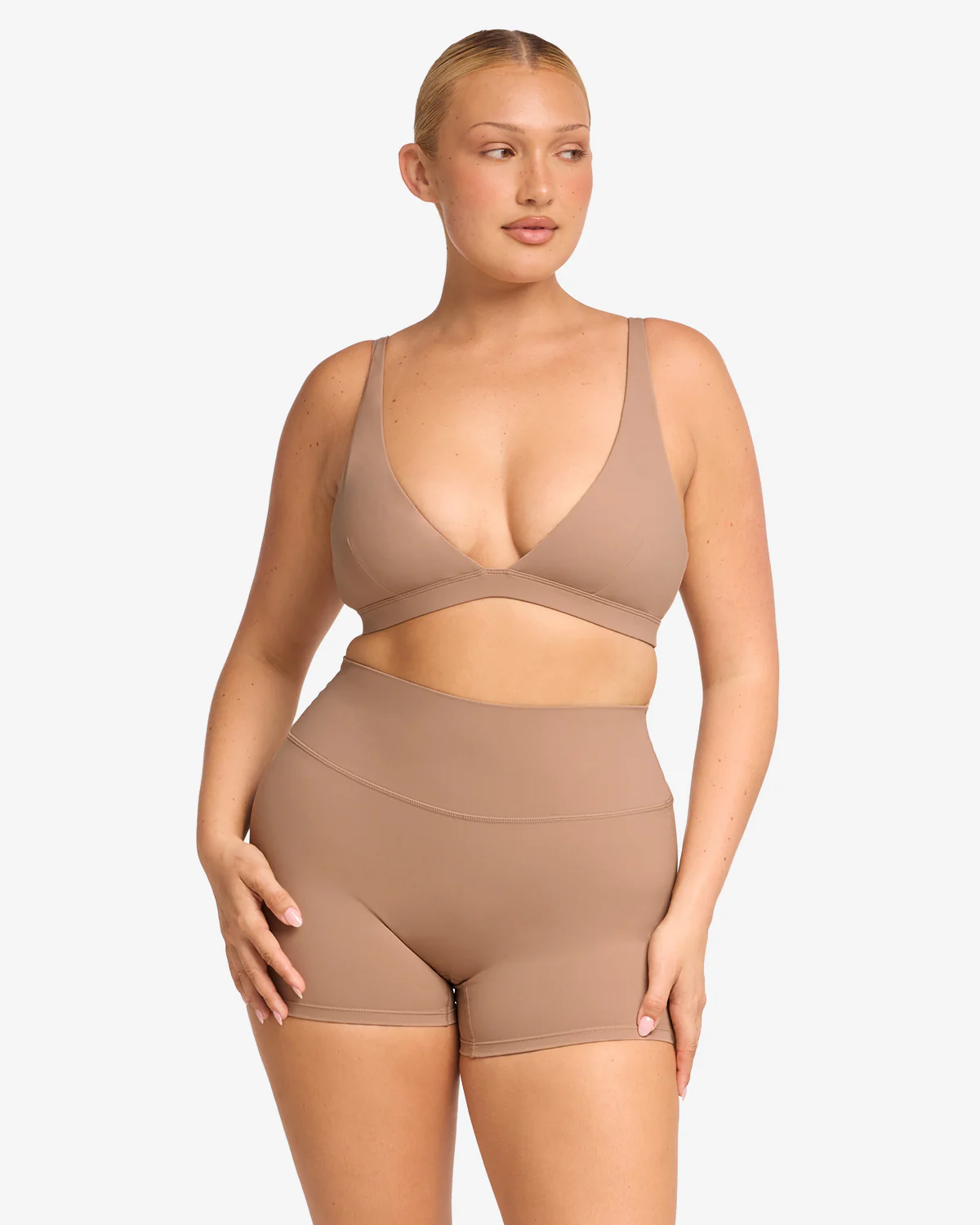 Freedom Contour Crop | Toffee - Image 12
