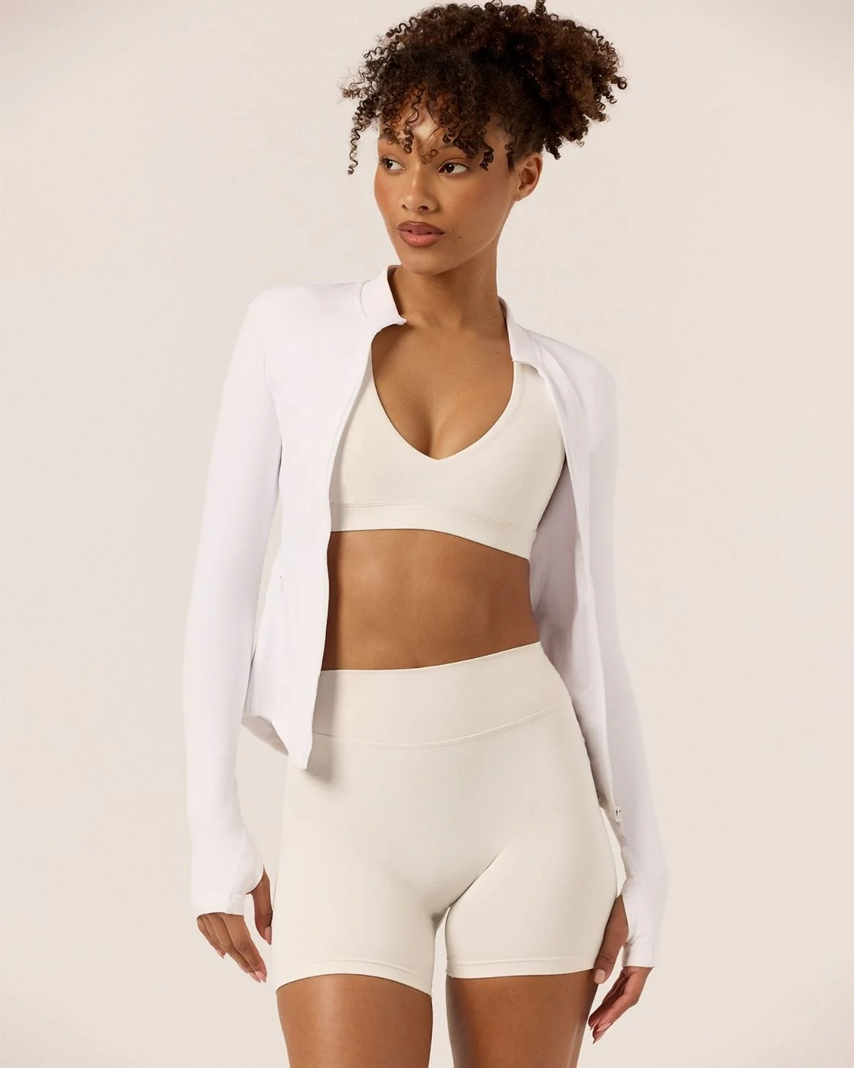 Freedom Longline Contour Jacket | White - Image 2