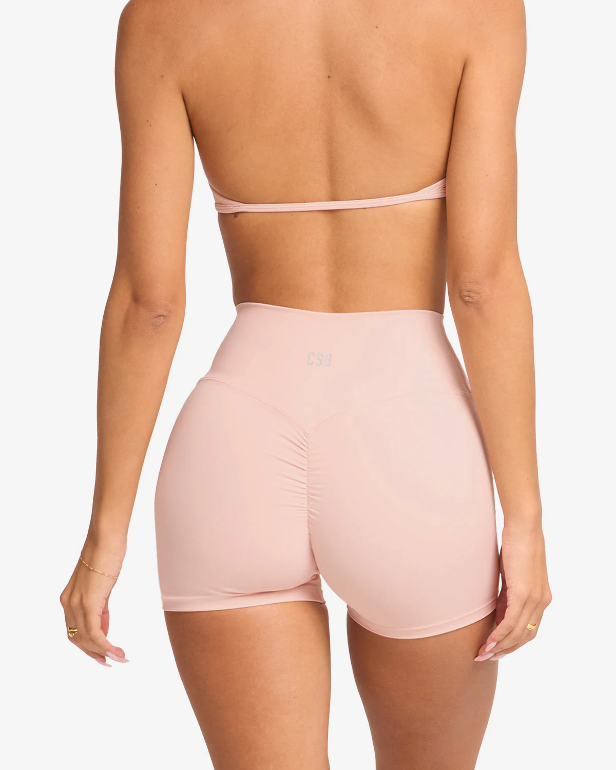 Freedom Scrunch Shorts 4" | Blush - Image 9