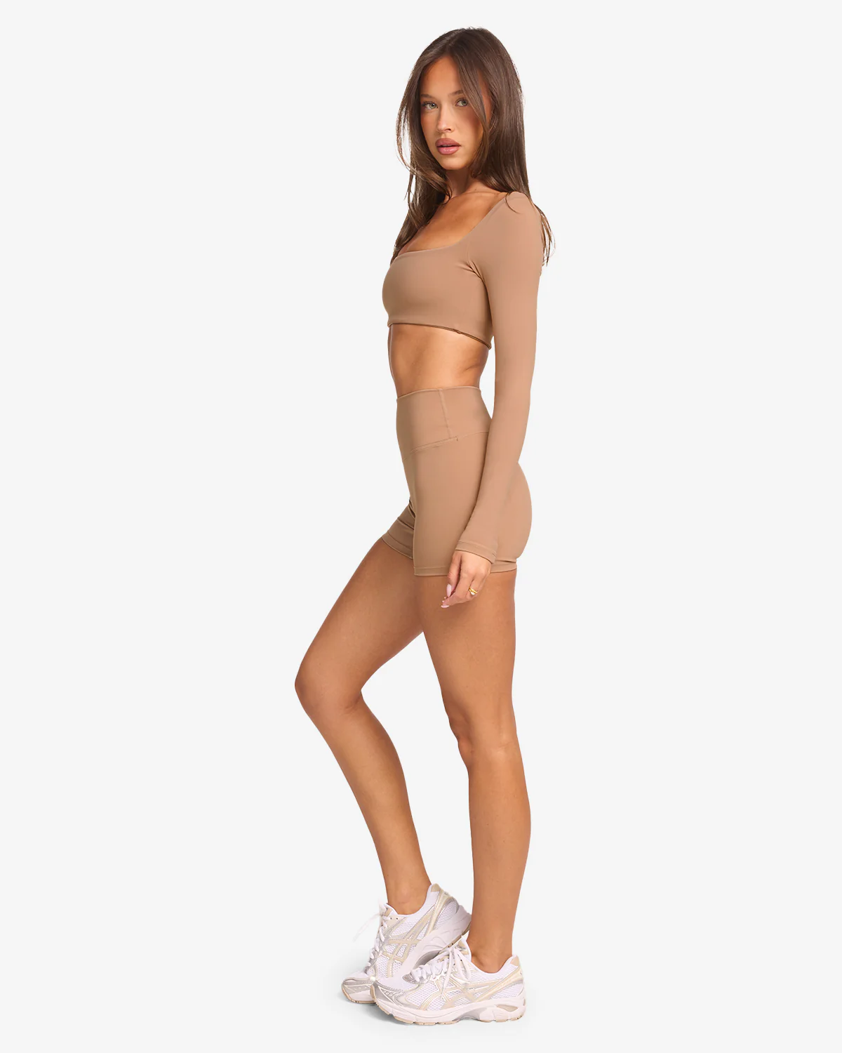 Freedom Scrunch Shorts 4" | Toffee - Image 6