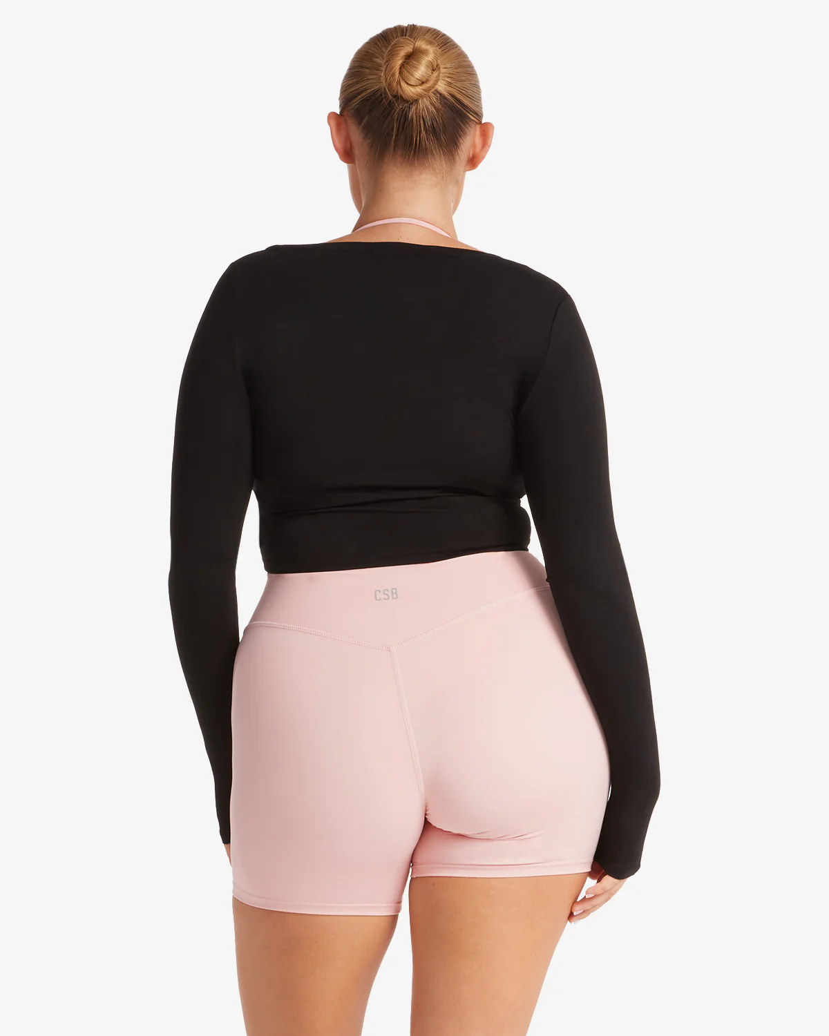 Ballet Wrap Top | Black - Image 9