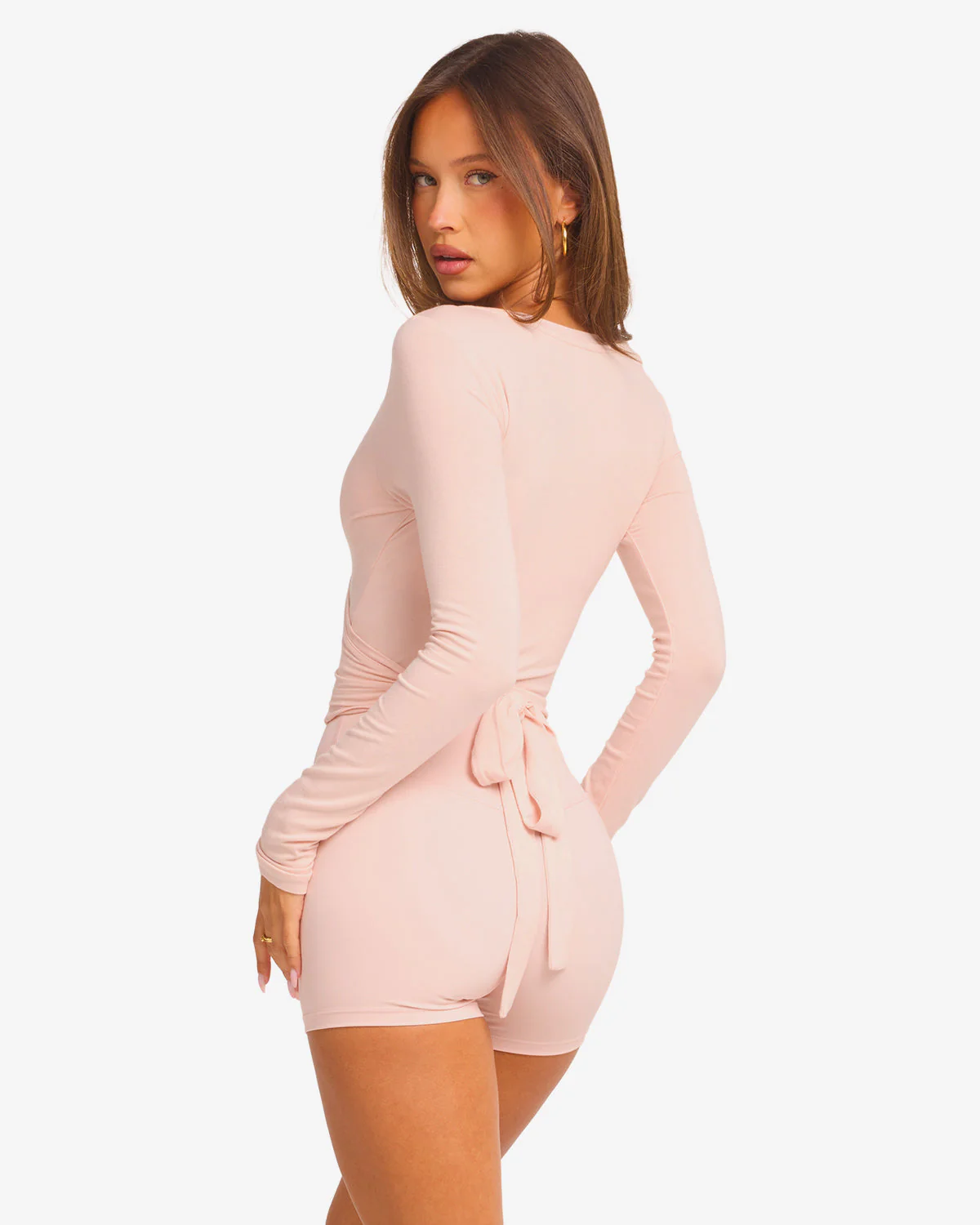 Ballet Wrap Top | Blush - Image 5