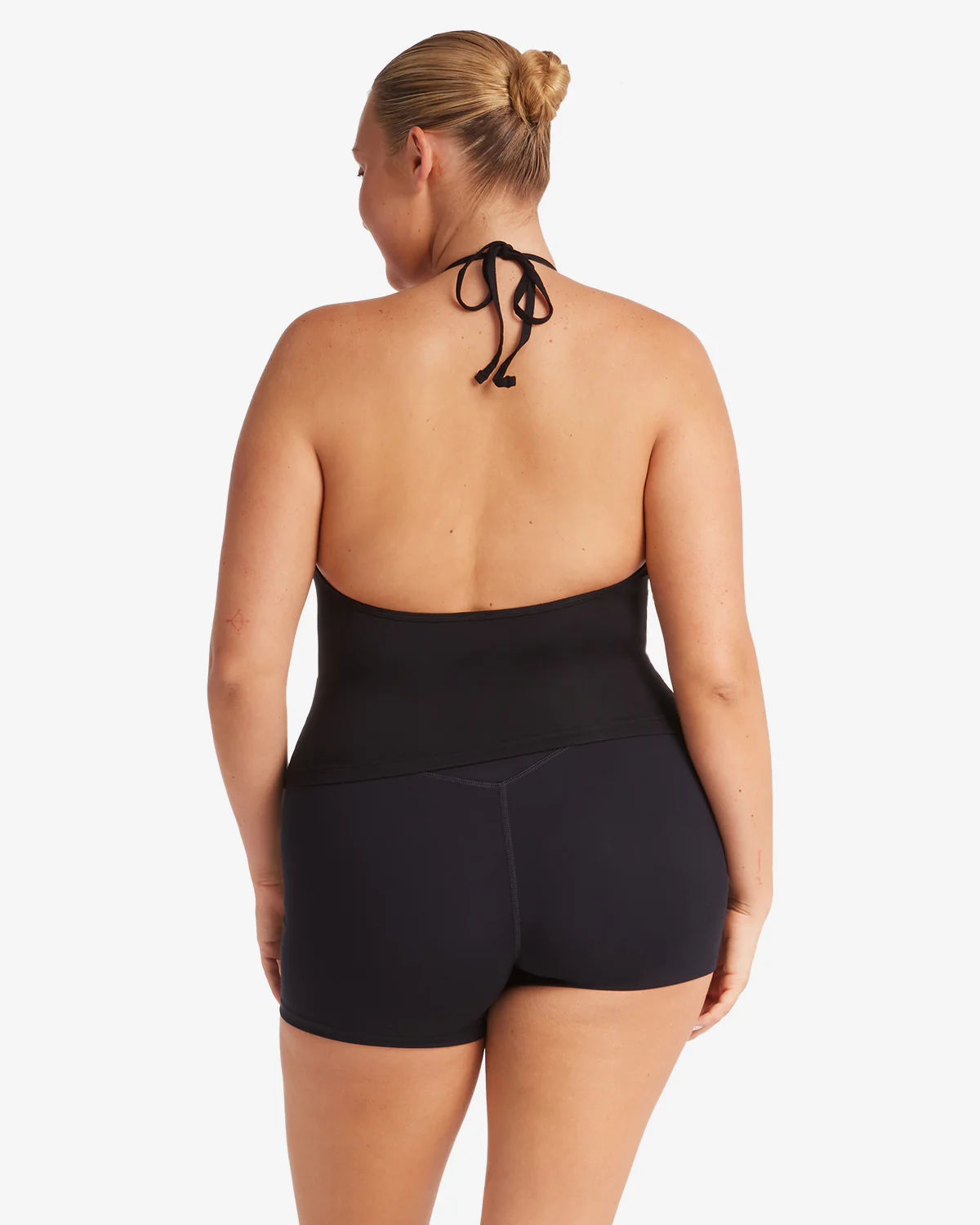 Halter Tie Tank | Black - Image 9