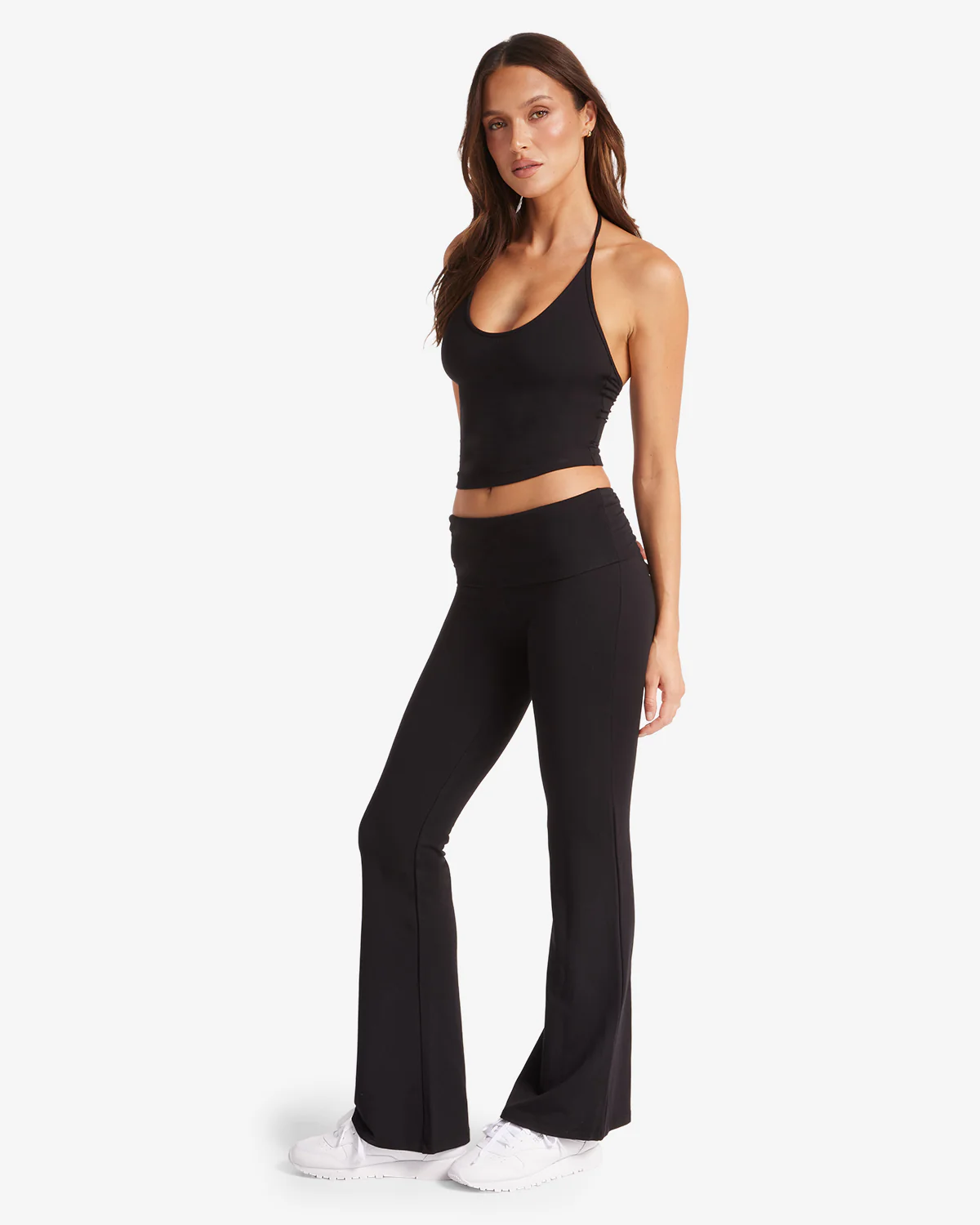 Jersey Flare Pant | Black - Image 17