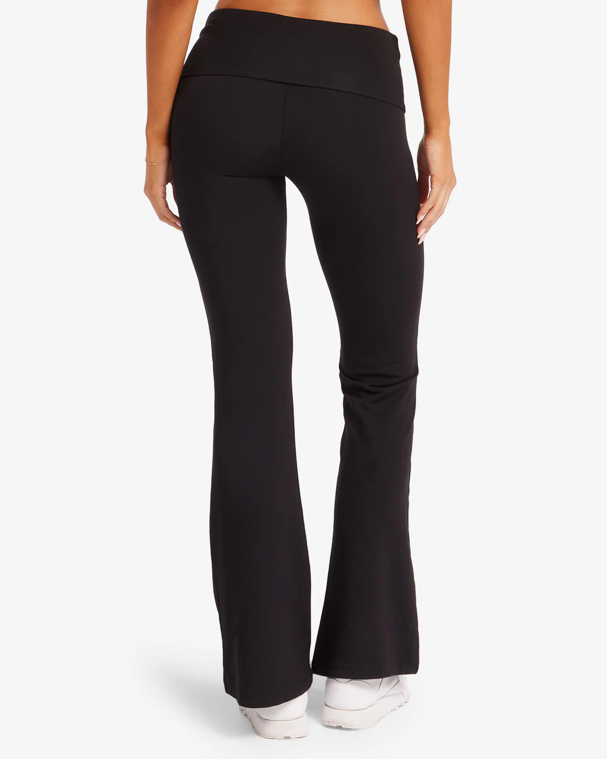 Jersey Flare Pant | Black - Image 8