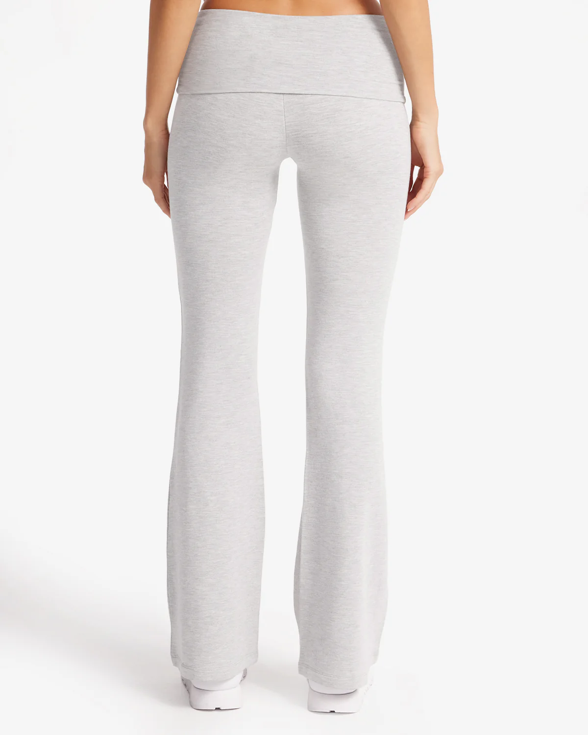 Jersey Flare Pant | Light Grey - Image 11