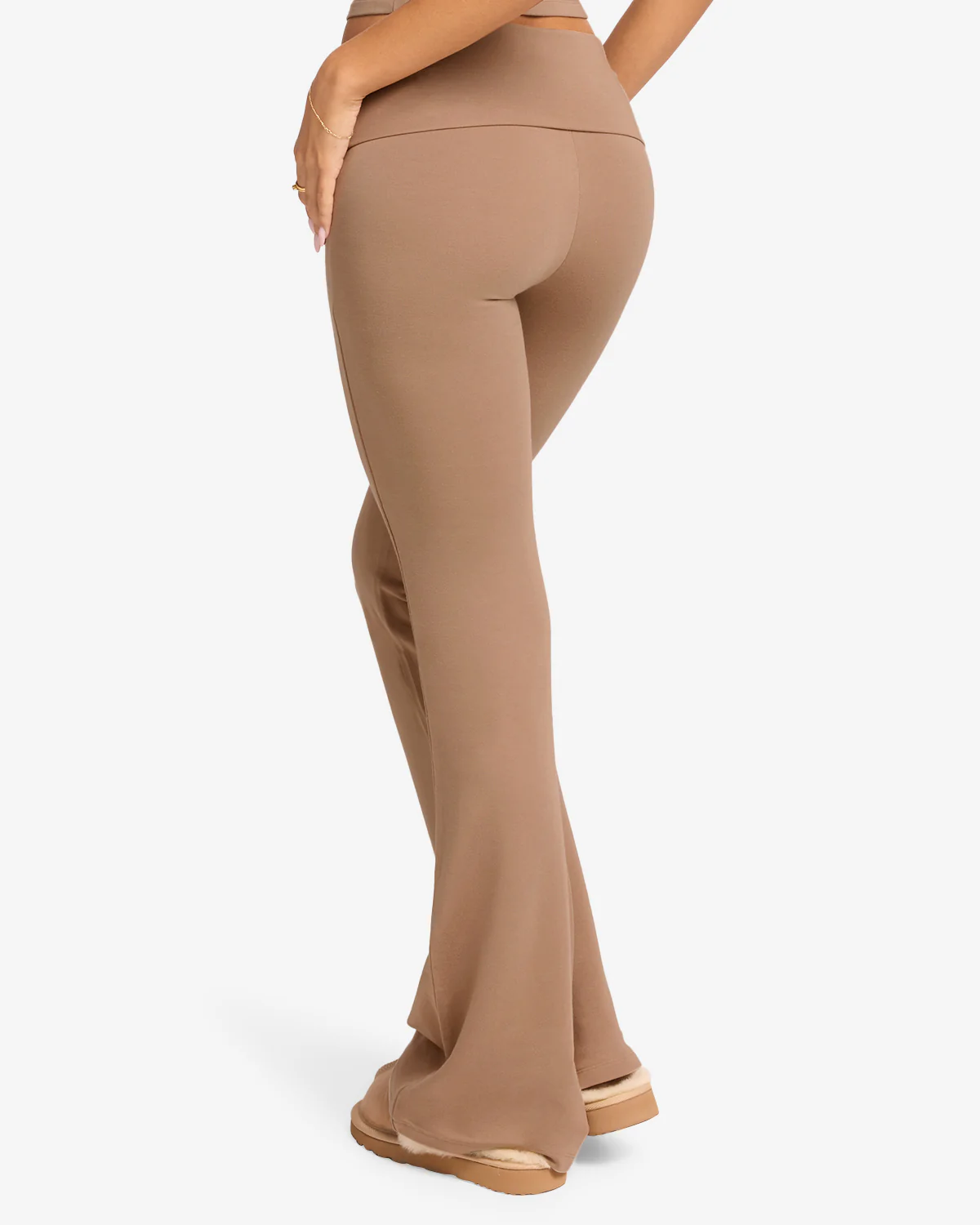 Jersey Flare Pant | Toffee - Image 5