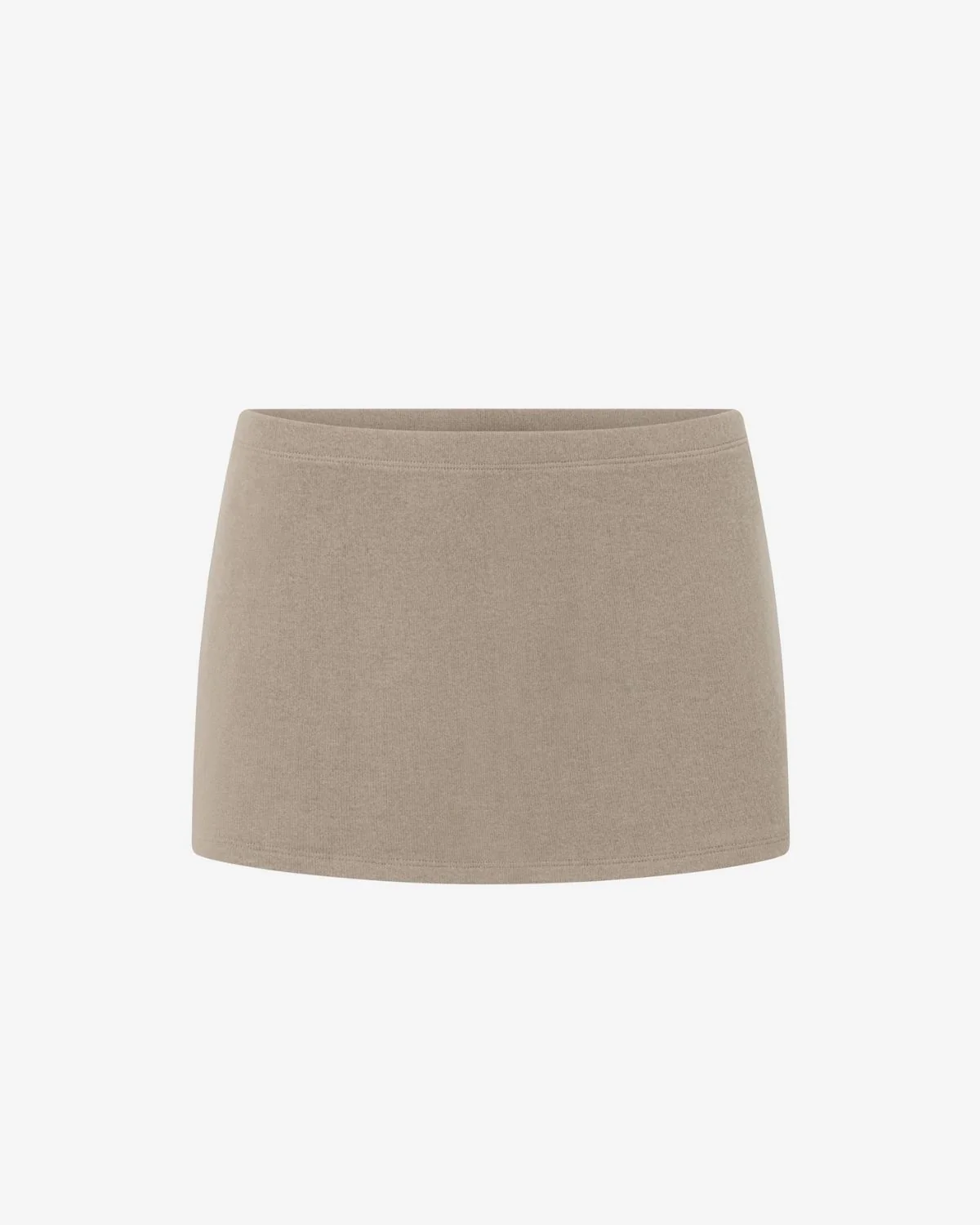 Terry Mini Skirt | Almond - Image 6