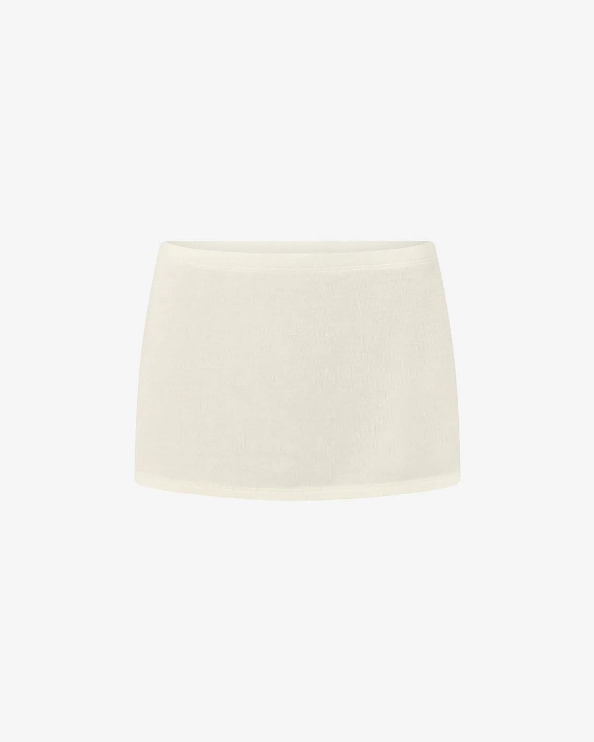 Terry Mini Skirt | Coconut - Image 3