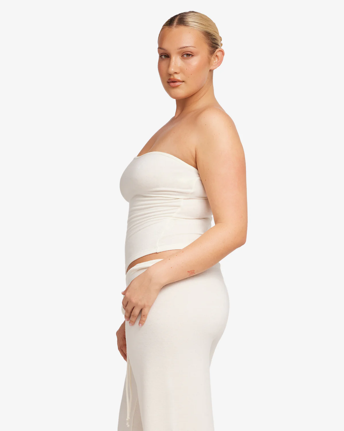 Terry Longline Bandeau | Coconut - Image 7