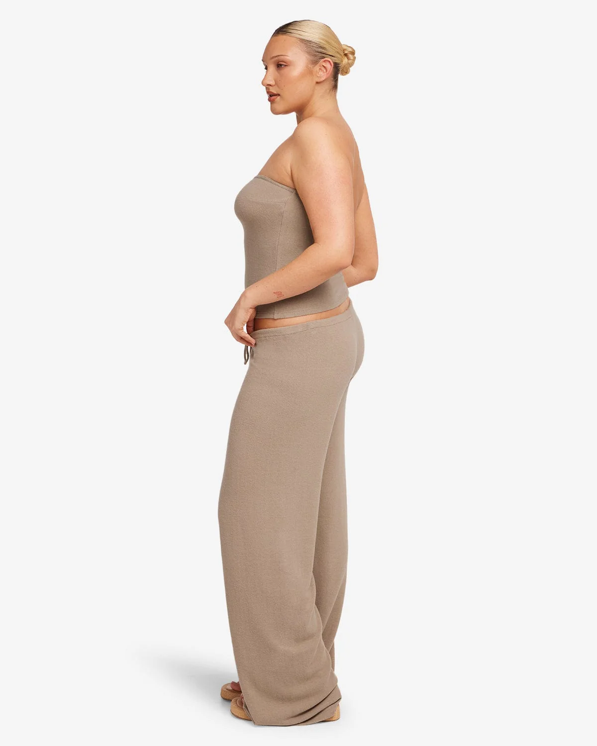 Terry Resort Pant | Almond - Image 7