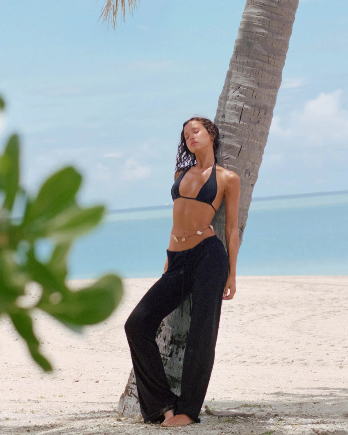 Terry Resort Pant | Black - Image 3