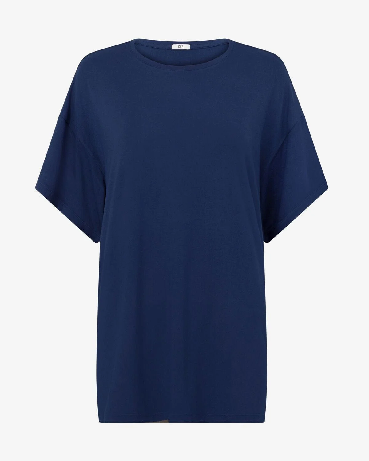 Oversized Sleep Tee | Navy - Image 8