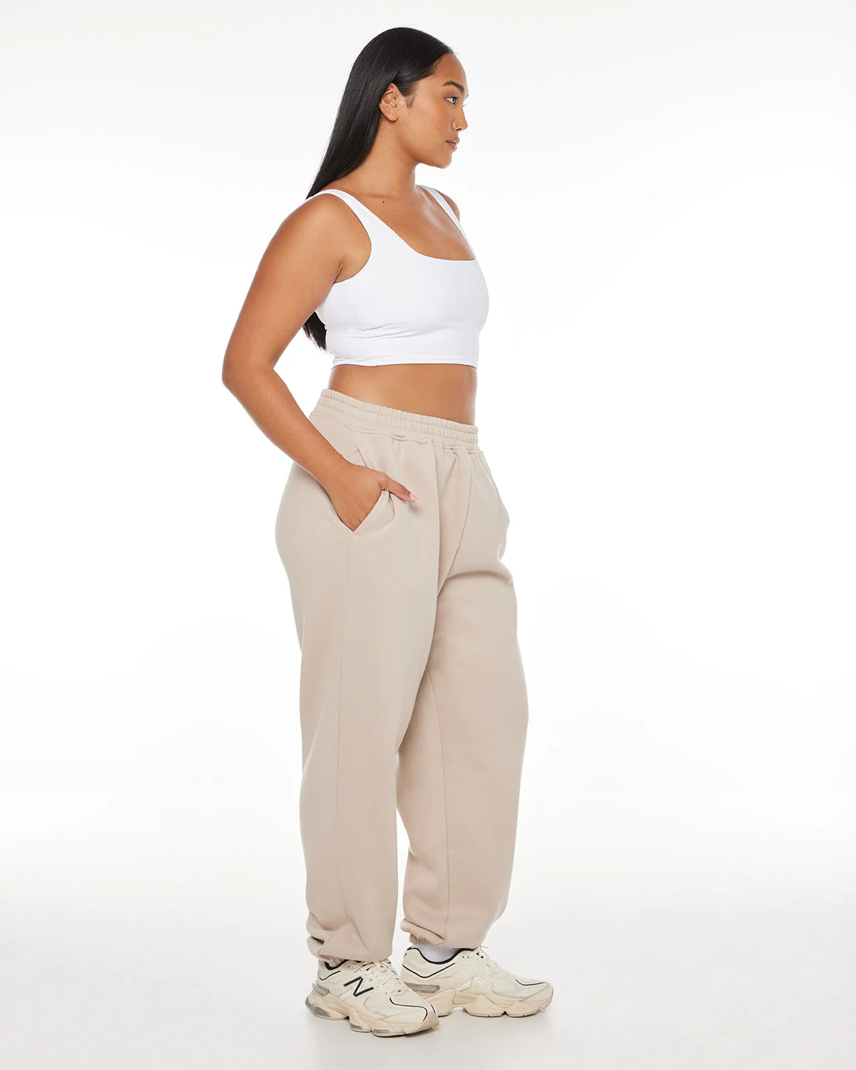 Oversized Sweatpant | Fawn - Image 8