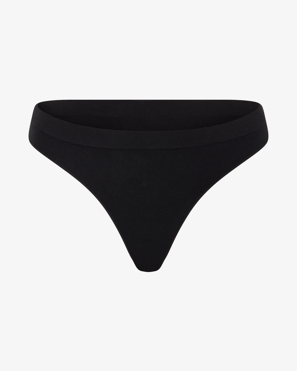 Seamless Bamboo Thong | Black - Image 4