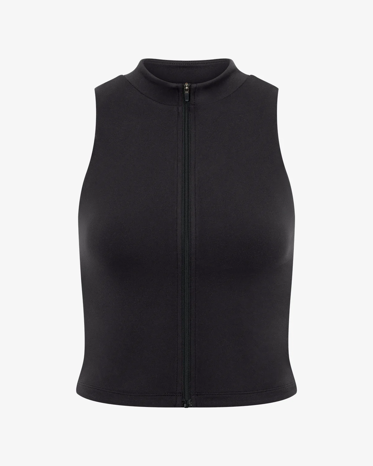 Serenity Active Zip Tank | Black - Image 14