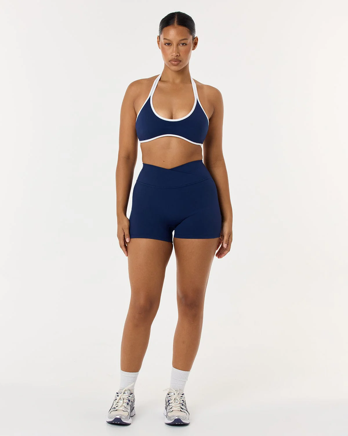 Serenity Crossover Shorts 4" | Navy - Image 3
