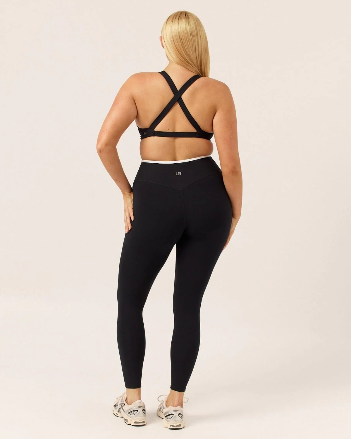 Serenity Dip Leggings | Two Tone - Image 8