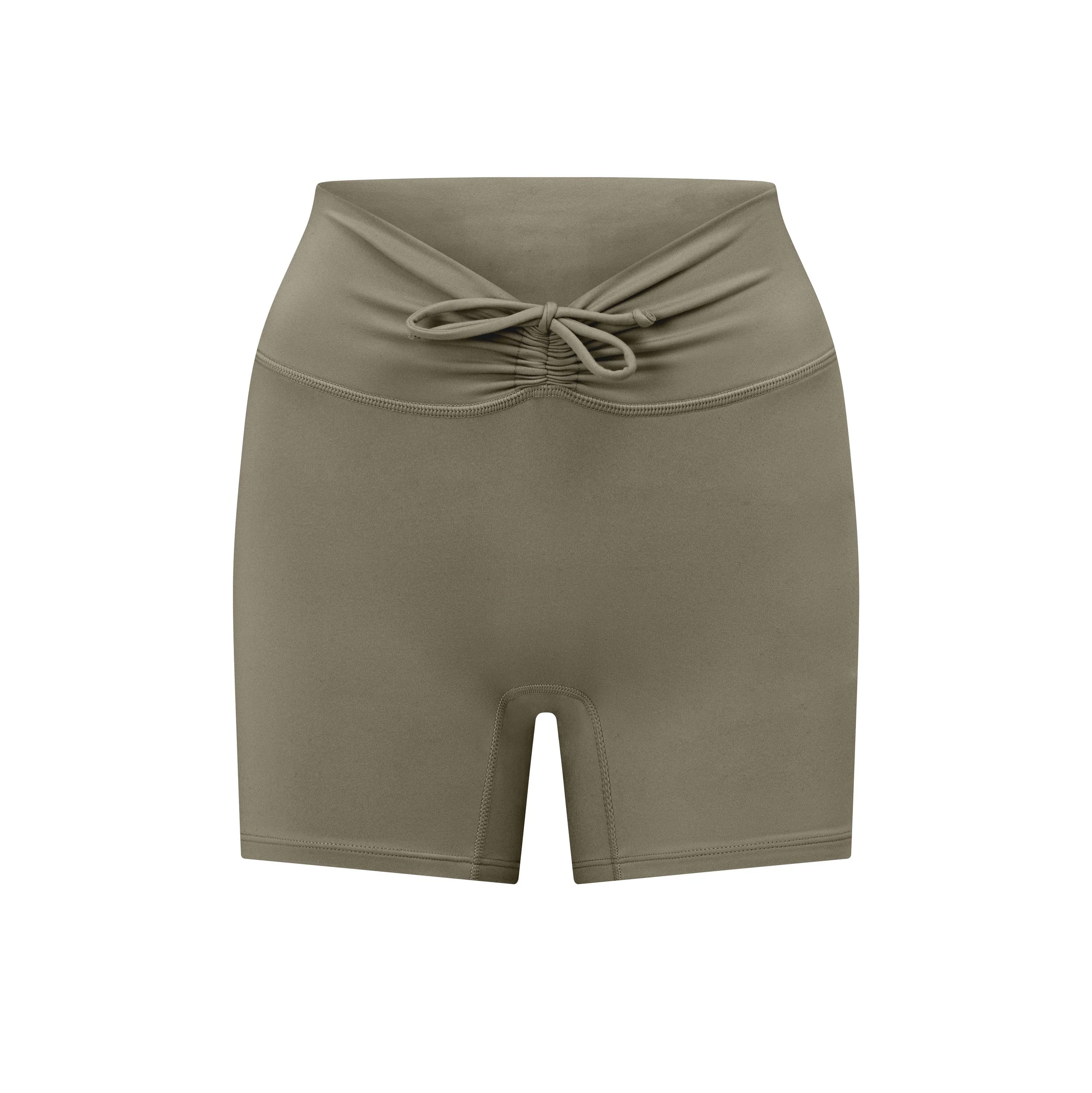 Serenity Drawstring Shorts 4" | Vintage Khaki - Image 4