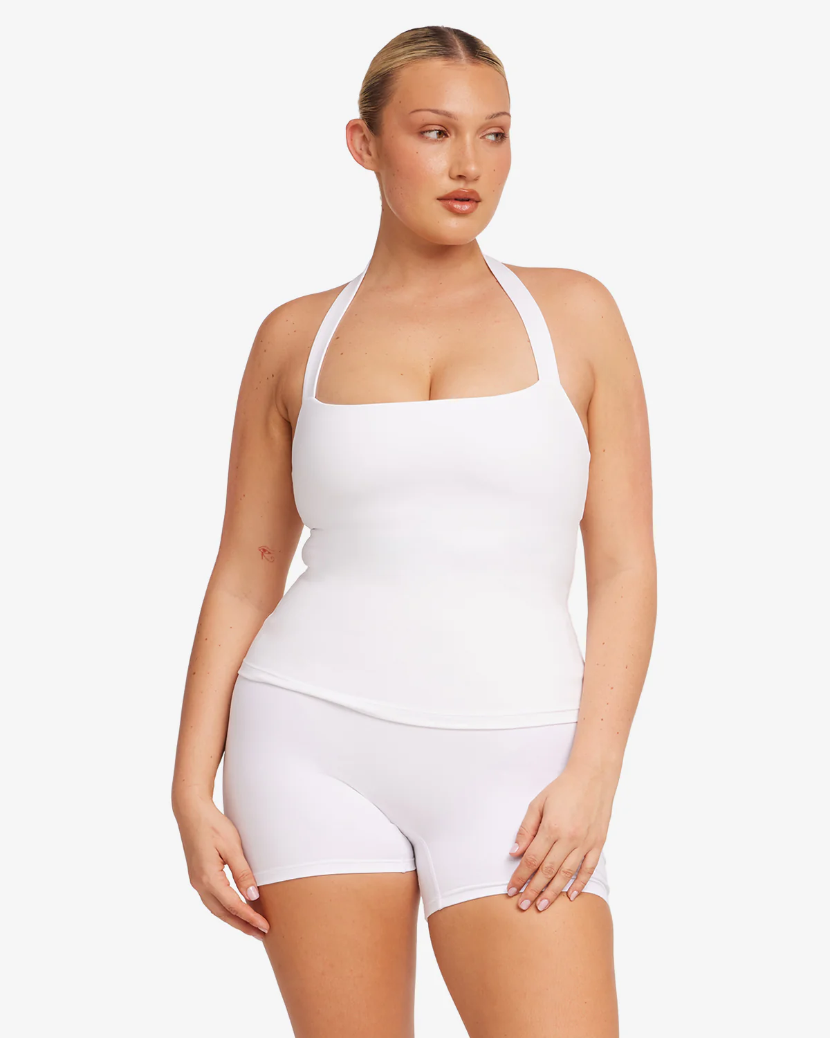 Serenity Halle Halter Tank | White - Image 6