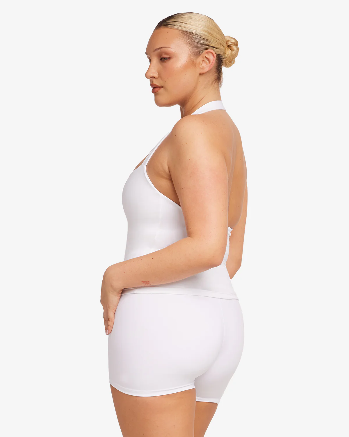 Serenity Halle Halter Tank | White - Image 8